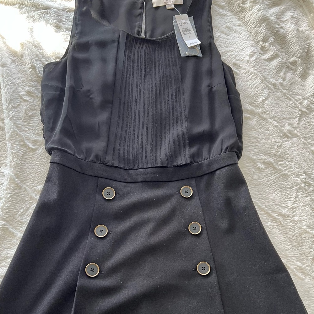 Ann Taylor Loft black dress